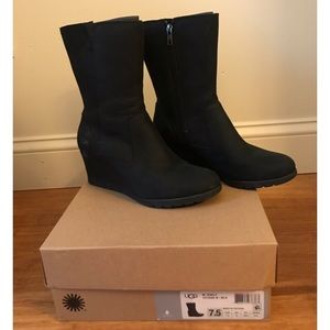 UGG waterproof boots with wool inside